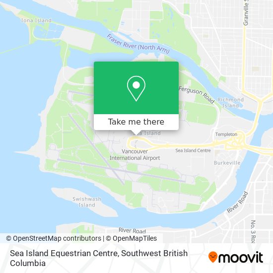 Sea Island Equestrian Centre map
