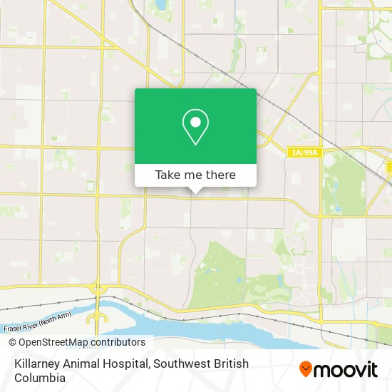 Killarney Animal Hospital map