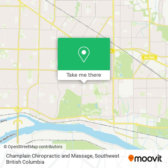 Champlain Chiropractic and Massage map