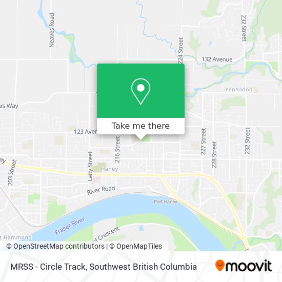 MRSS - Circle Track map