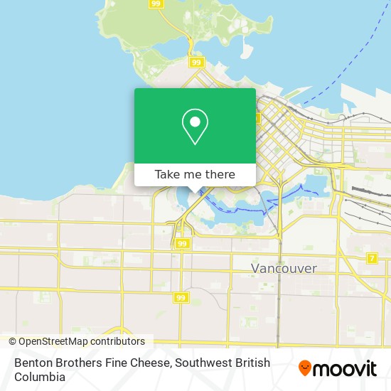Benton Brothers Fine Cheese map