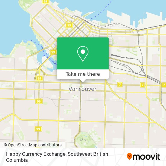 Happy Currency Exchange map