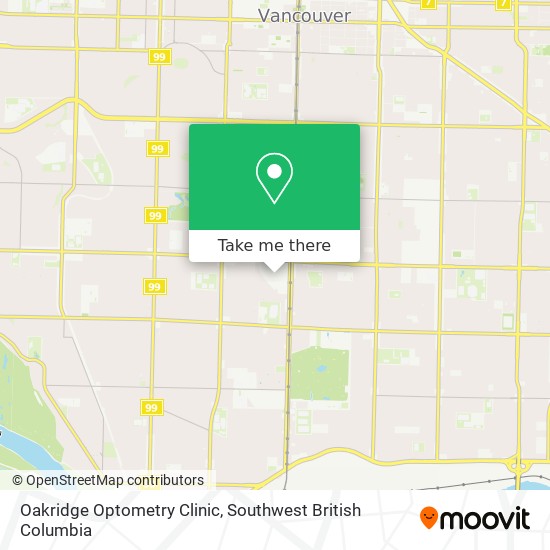 Oakridge Optometry Clinic map