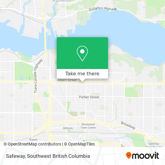 Safeway map