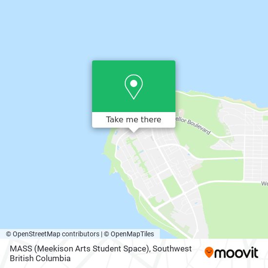 MASS (Meekison Arts Student Space) map