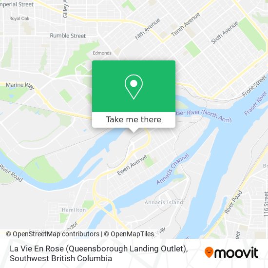 La Vie En Rose (Queensborough Landing Outlet) map