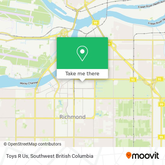 Toys R Us map