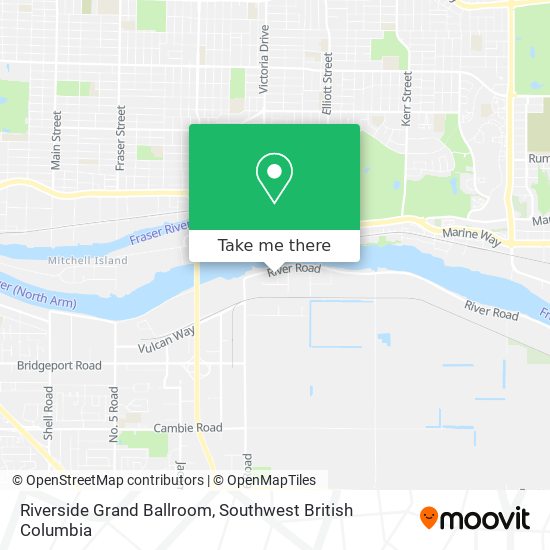 Riverside Grand Ballroom plan