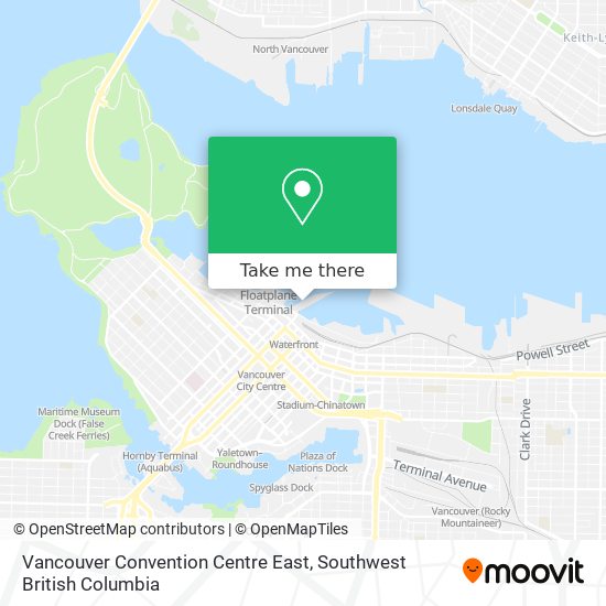 Vancouver Convention Centre East plan