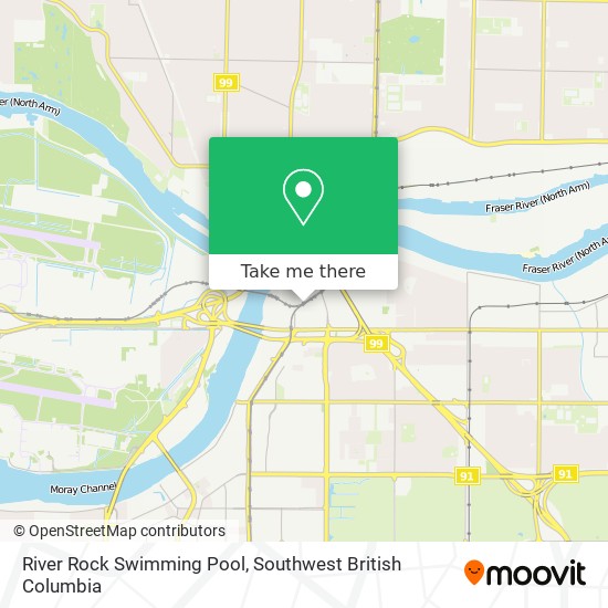 River Rock Swimming Pool map