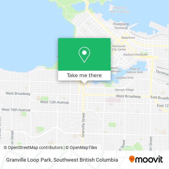 Granville Loop Park plan