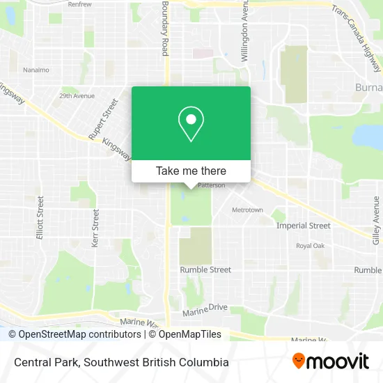 Central Park map