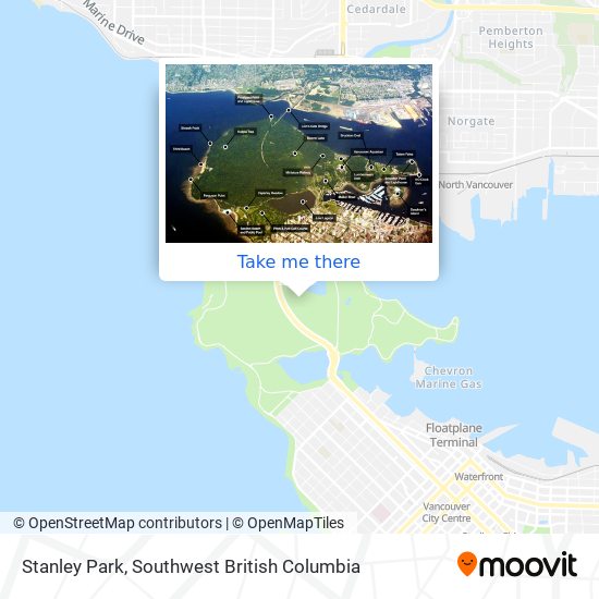 Stanley Park map