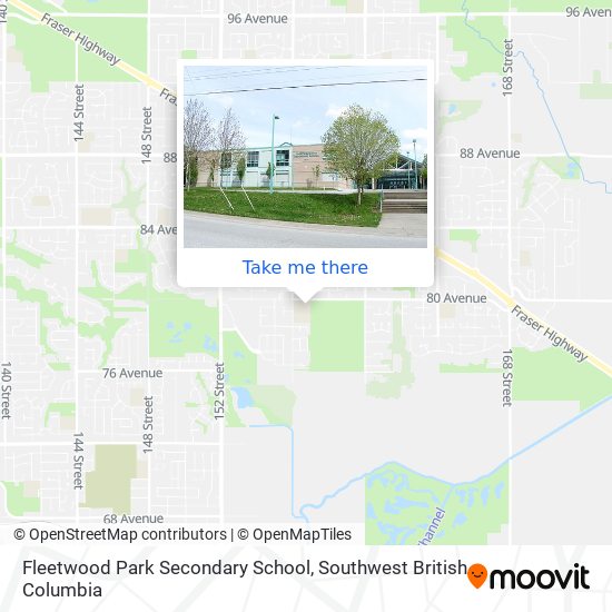 Fleetwood Park Secondary School plan