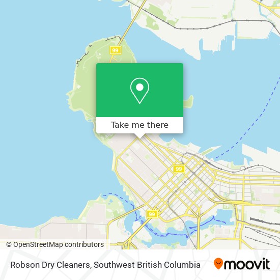 Robson Dry Cleaners map