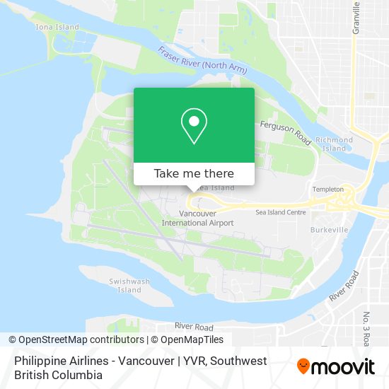 Philippine Airlines - Vancouver | YVR plan