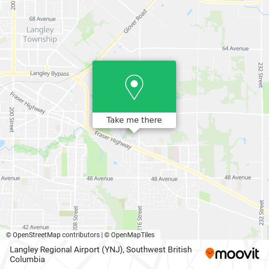 Langley Regional Airport (YNJ) plan