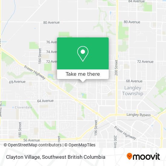 Clayton Village plan