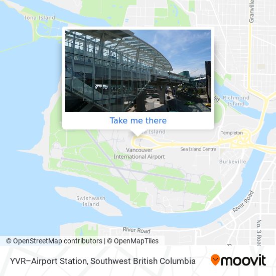 YVR–Airport Station plan