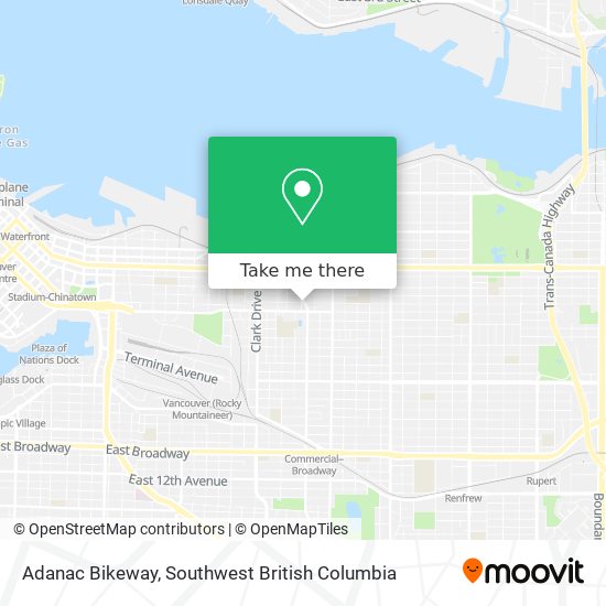 Adanac Bikeway plan