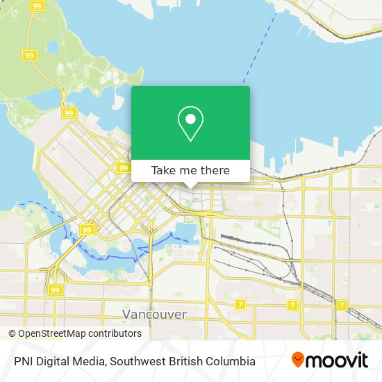 PNI Digital Media map