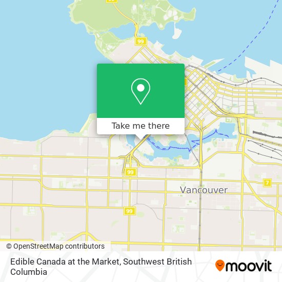 Edible Canada at the Market plan