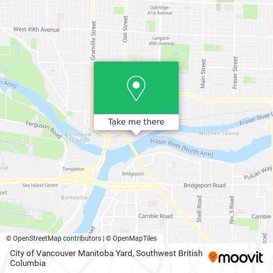 City of Vancouver Manitoba Yard map