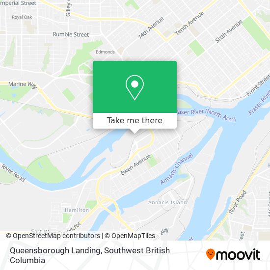 Queensborough Landing map