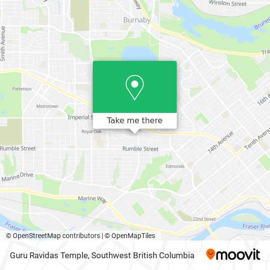 Guru Ravidas Temple map
