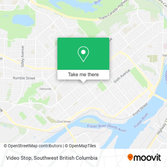 Video Stop map