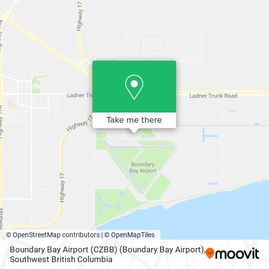 Boundary Bay Airport (CZBB) (Boundary Bay Airport) plan