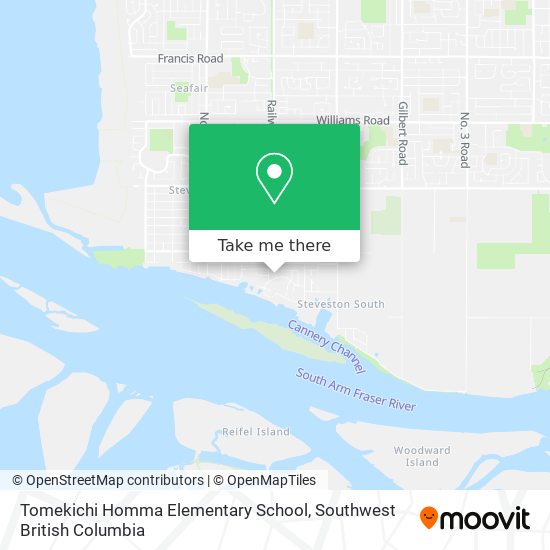 Tomekichi Homma Elementary School map