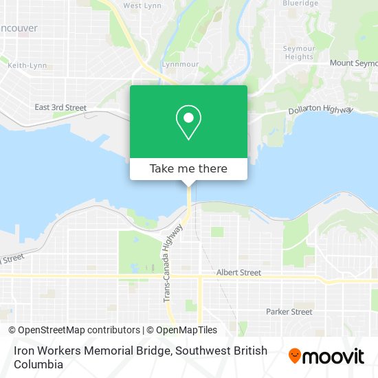 Iron Workers Memorial Bridge map