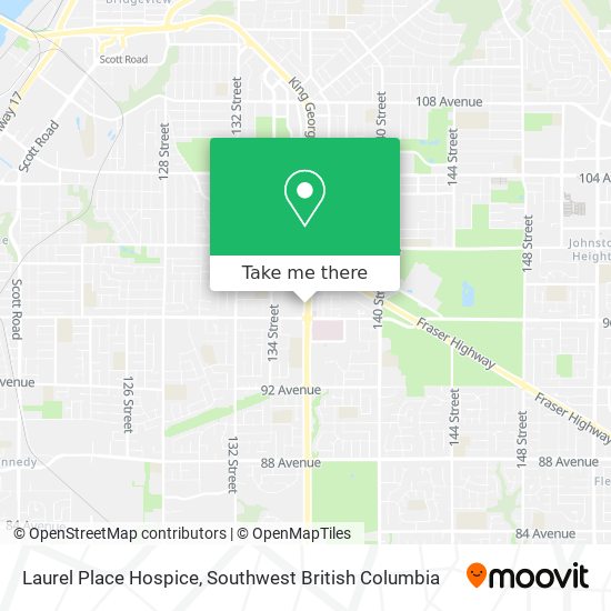 Laurel Place Hospice map