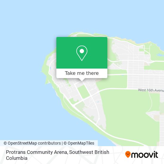 Protrans Community Arena map