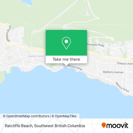 Ratcliffe Beach map