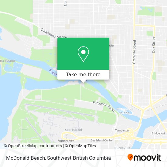 McDonald Beach plan