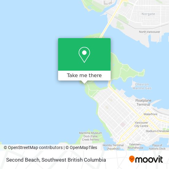 Second Beach plan