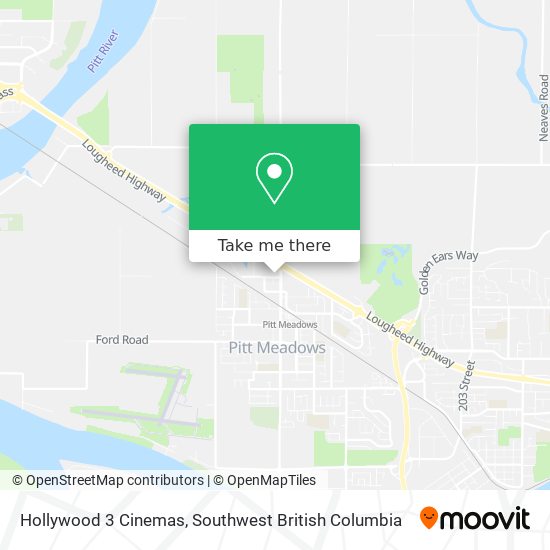 Hollywood 3 Cinemas map