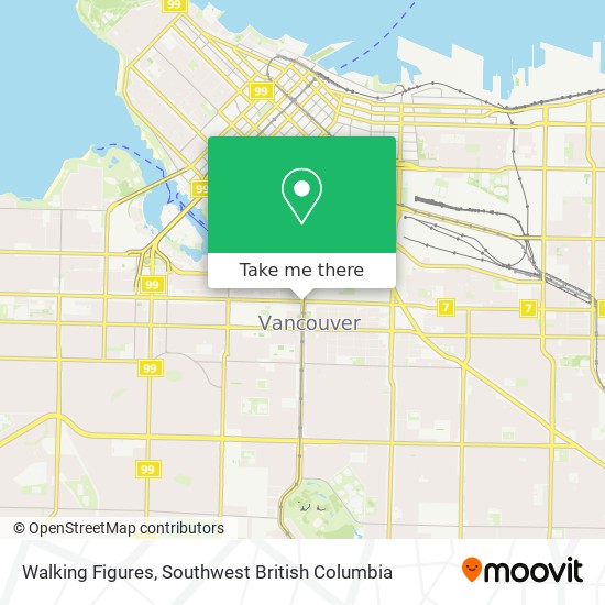 Walking Figures map