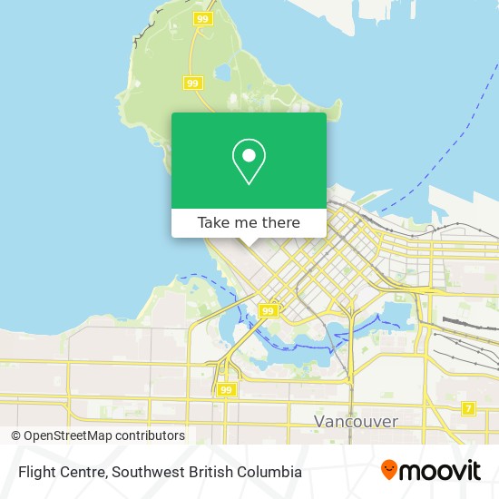 Flight Centre map