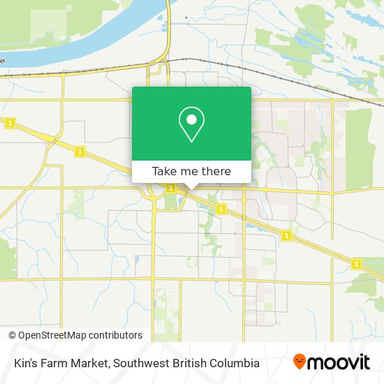 Kin's Farm Market map