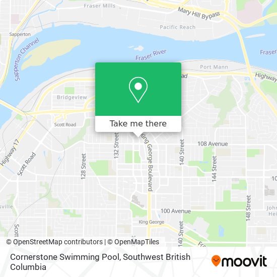 Cornerstone Swimming Pool map