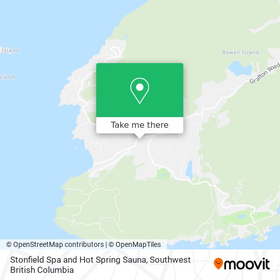Stonfield Spa and Hot Spring Sauna map