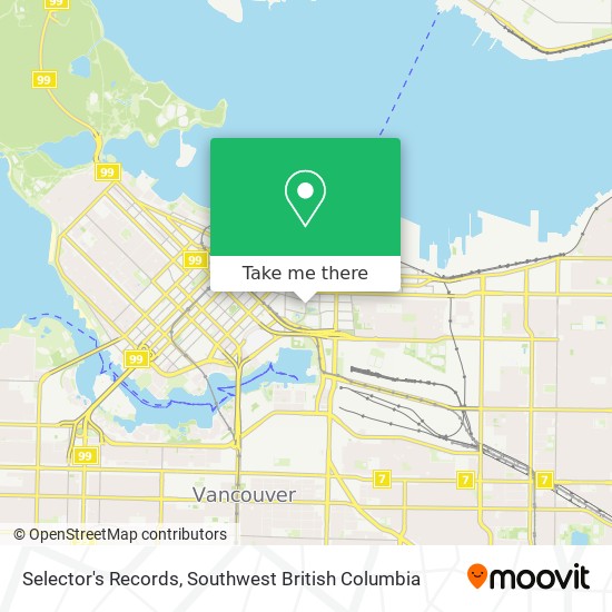 Selector's Records map
