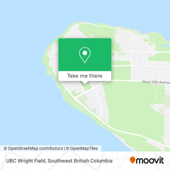 UBC Wright Field map
