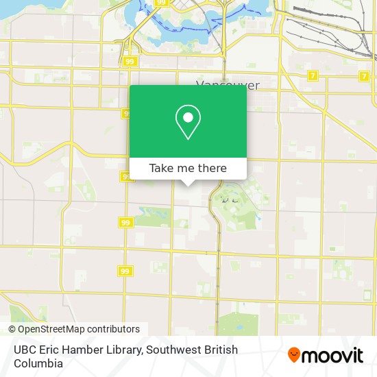 UBC Eric Hamber Library plan