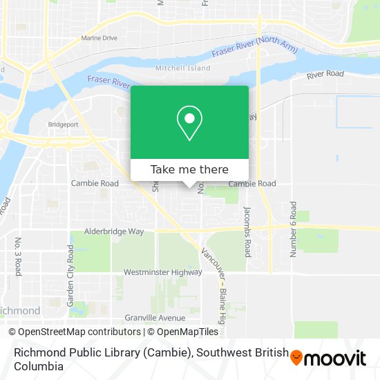 Richmond Public Library (Cambie) plan