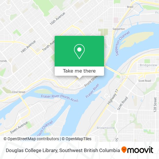 Douglas College Library plan