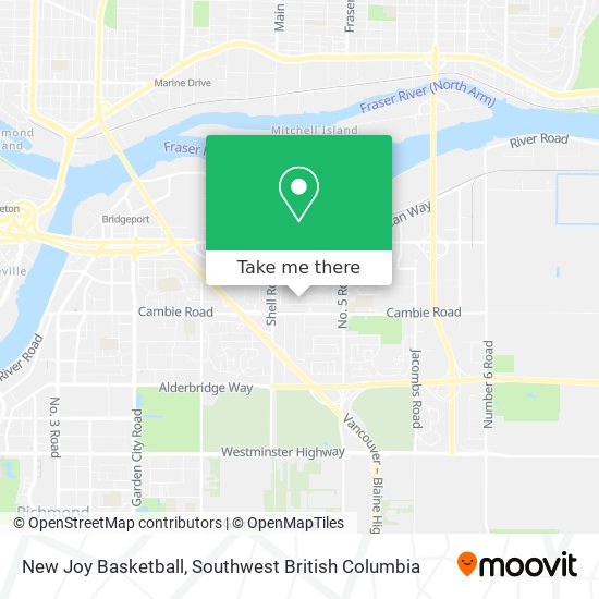 New Joy Basketball map